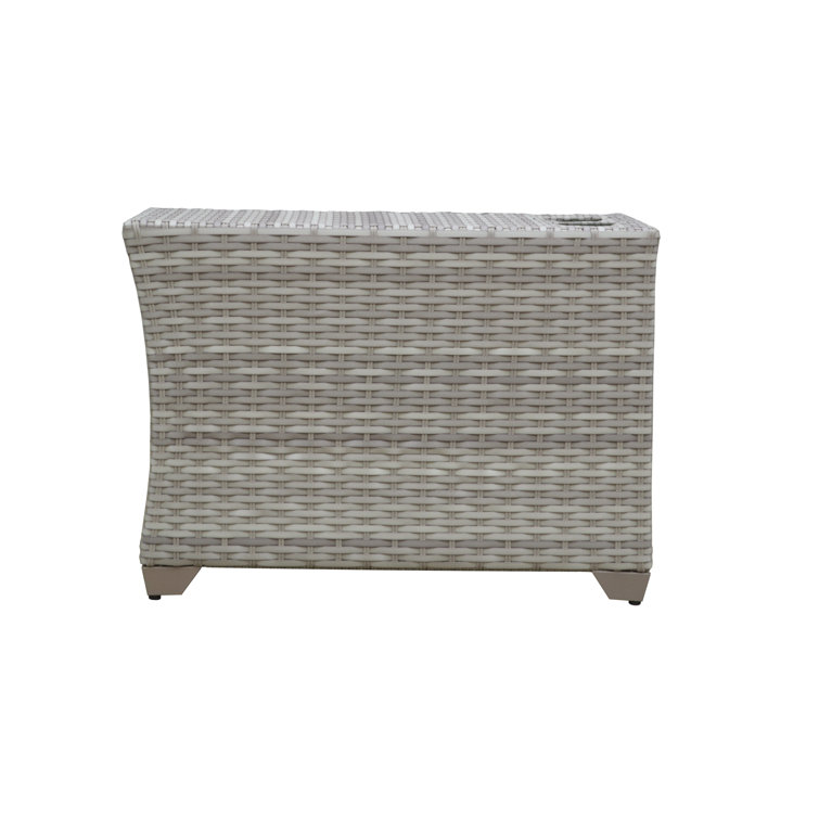 Falmouth 3 piece rattan seating group with discount cushions